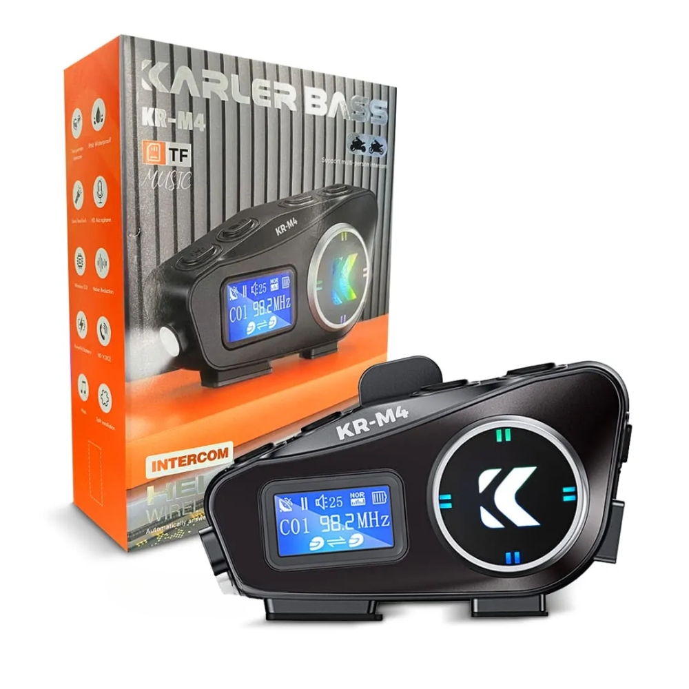 Miniatura 3 de Intercomunicador Bluetooth KR-M4 Radio